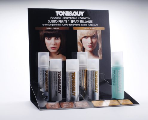 Espositore da banco Toni&Guy
