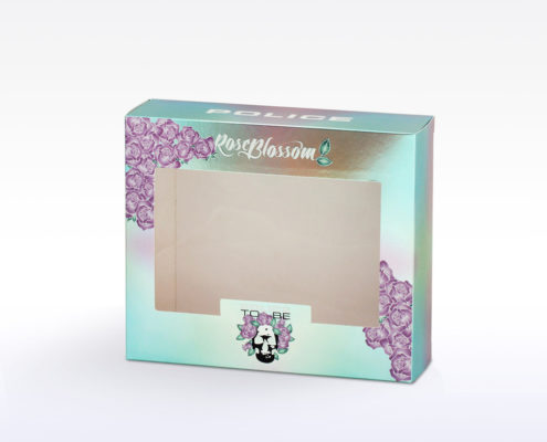 scatola regalo prodotta da Cartongraf per set cosmesi
