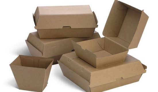 contenitore in cartone per alimenti